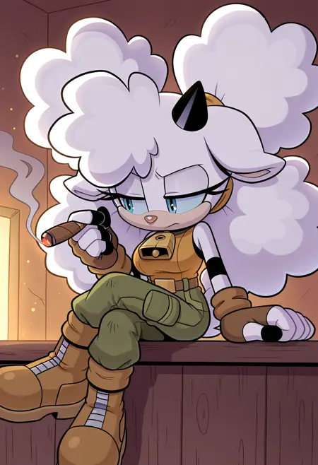 Lanolin the Sheep (Sonic IDW Comics)