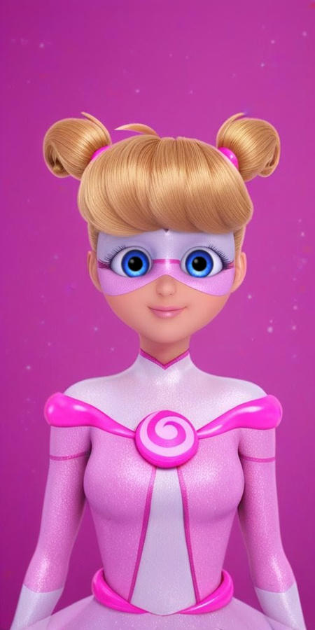 Rose Lavillant, Ladybug, Miraculous. Different models and attires. 🔵 Pigella (Pony)