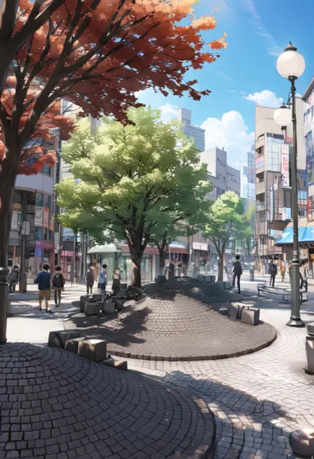 さんきたアモーレ広場~パイ山~ Sankita Amore Square SDXL