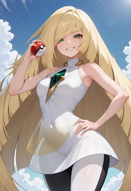 Lusamine (Pokemon Sun and Moon) SDXL LoRA [Illustrious] | 2 Outfits