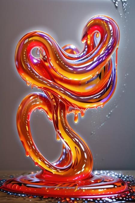 sl1m3d, score_9, score_8_up, score_7_up, high res image, masterpiece, best quality, (slime-morph:1.2), made of slime, exploding, slime explosion, shiny, glossy, wet, simple background, 
Flow