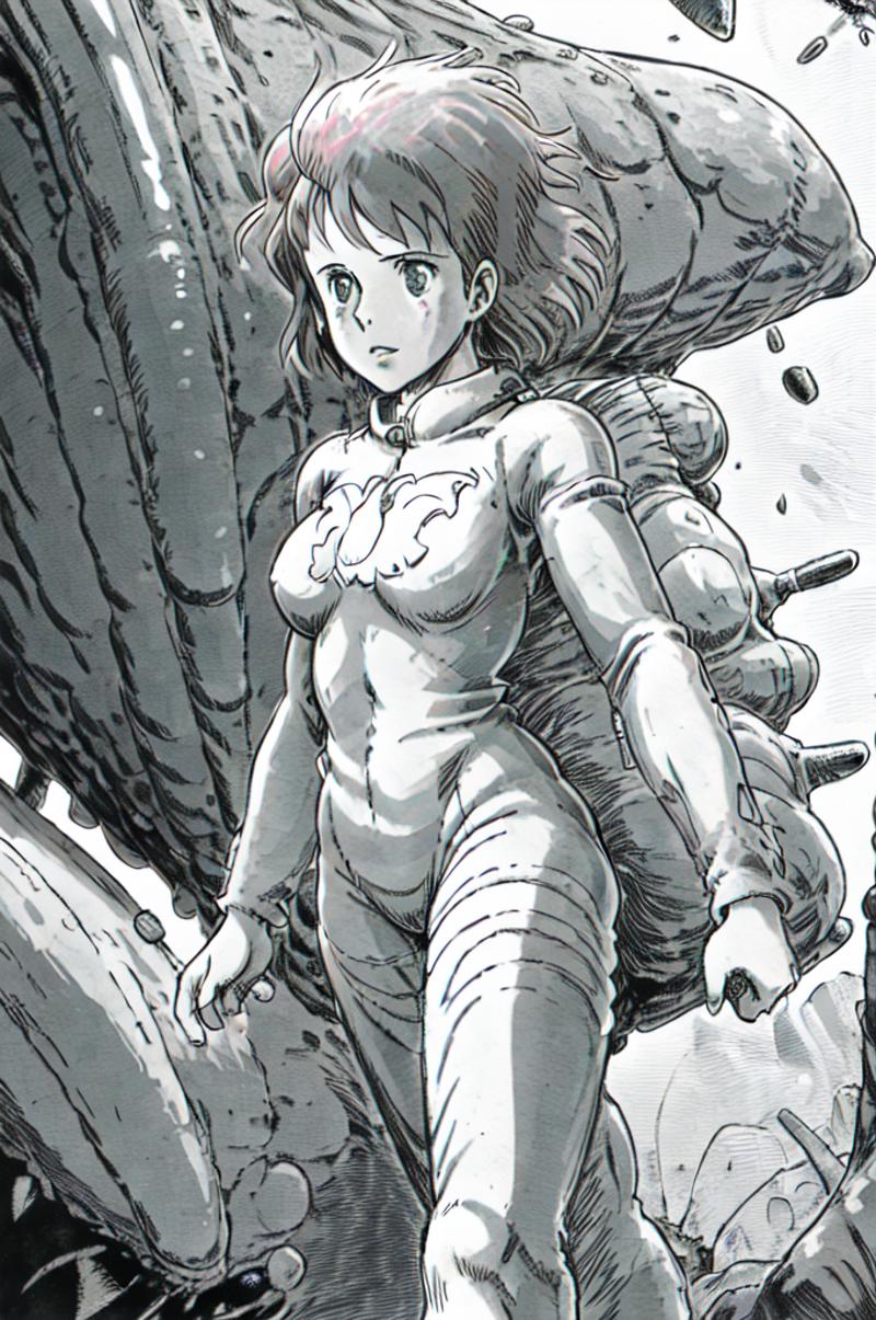 Nausicaa comics (Nausicaa of the Valley of the Wind) LORA image by drstef2