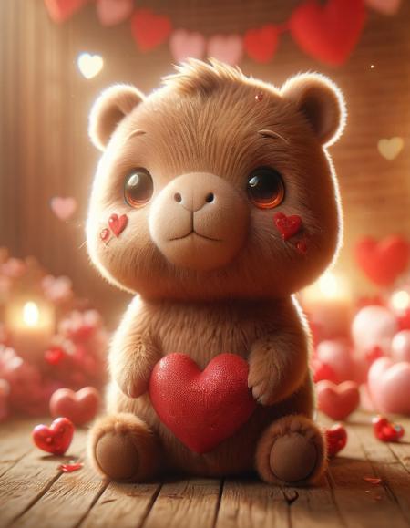 capybara, best quality, made of ral-smlvltnpls <lora:ral-smlvltnpls:1>