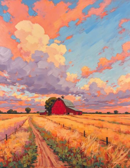 Acrylic Painting / Oil Painting Flux1-Dev