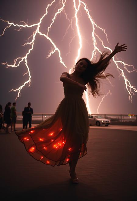 Freedom's the source of the lightning sparks when you're dancing, Freedom's the shine, let it peel your mind when you're dancing