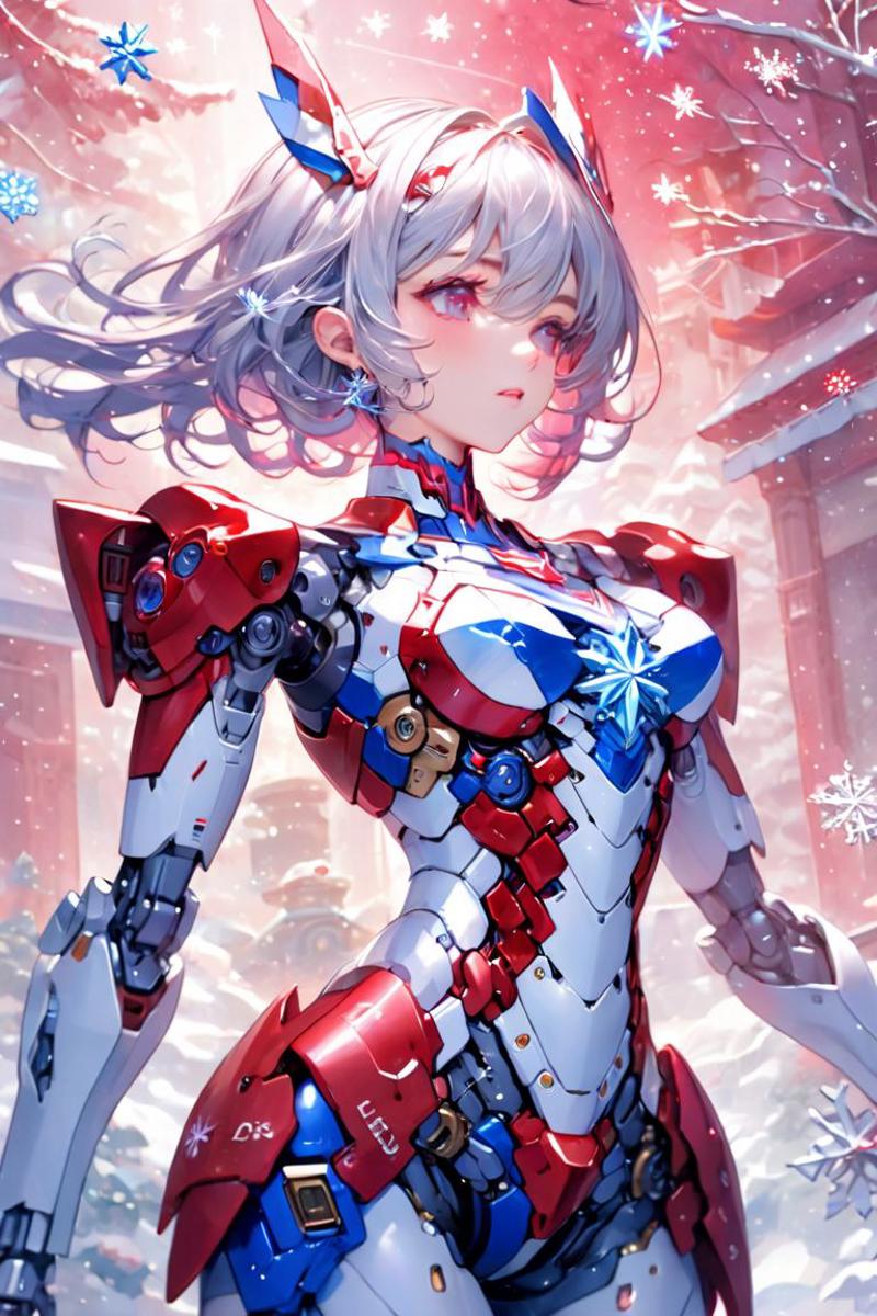 SDXL | Dream mecha girl | 梦幻机甲少女 image by YUEYUEAI