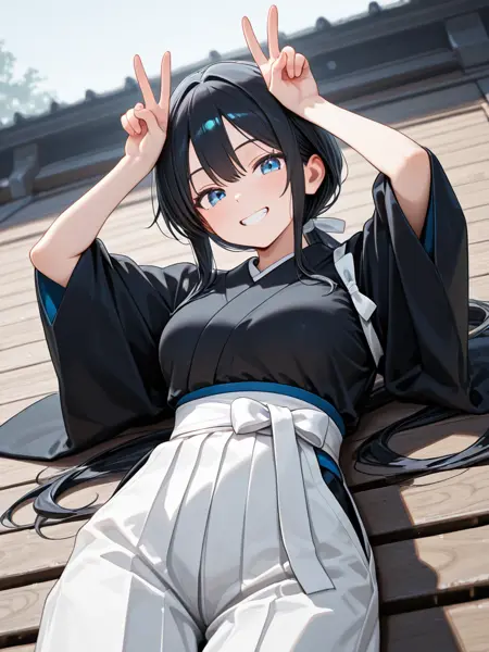 Samurai girl-(Mizuki Hayate) (OC)