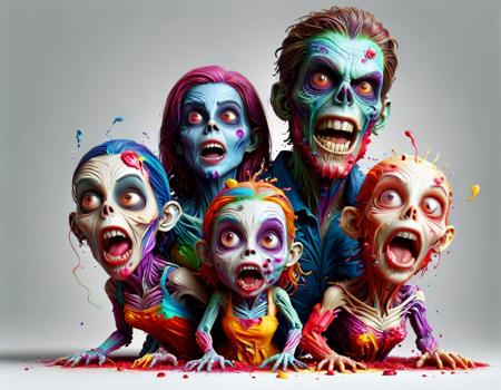 surreal painting representing strange vision of (masterpiece:1.2) a portrait of a grinning zombie family of five, miserable, shiny sparkling eyes, tongue out, waving, style of Hanna-Barbera, m ral-watce, ral-drptpl, ral-ovrstrtd, (white background:1.5), 8k, 16k, uhd, sharp lines, (lots of details:1.2), extremely detailed, absurdres, intricate detailed, cinematic scene, best quality, high detailed, ultra sharp, photorealistic, award winning, pin sharp. harmonious madness, synergy with chance. unique artstyle, mindbending art, magical surrealism. best quality, high resolution, expressionist (masterpiece:1.2) a portrait of a grinning zombie family of five, miserable, shiny sparkling eyes, tongue out, waving, style of Hanna-Barbera, m ral-watce, ral-drptpl, ral-ovrstrtd, (white background:1.5), 8k, 16k, uhd, sharp lines, (lots of details:1.2), extremely detailed, absurdres, intricate detailed, cinematic scene, best quality, high detailed, ultra sharp, photorealistic, award winning, pin sharp . raw, emotional, dynamic, distortion for emotional effect, vibrant, use of unusual colors, detailed, cinematic still (masterpiece:1.2) a portrait of a grinning zombie family of five, miserable, shiny sparkling eyes, tongue out, waving, style of Hanna-Barbera, m ral-watce, ral-drptpl, ral-ovrstrtd, (white background:1.5), 8k, 16k, uhd, sharp lines, (lots of details:1.2), extremely detailed, absurdres, intricate detailed, cinematic scene, best quality, high detailed, ultra sharp, photorealistic, award winning, pin sharp . emotional, harmonious, vignette, 4k epic detailed, shot on kodak, 35mm photo, sharp focus, high budget, cinemascope, moody, epic, gorgeous, film grain, grainy, breathtaking (masterpiece:1.2) a portrait of a grinning zombie family of five, miserable, shiny sparkling eyes, tongue out, waving, style of Hanna-Barbera, m ral-watce, ral-drptpl, ral-ovrstrtd, (white background:1.5), 8k, 16k, uhd, sharp lines, (lots of details:1.2), extremely detailed, absurdres, intricate detailed, cinematic scene, best quality, high detailed, ultra sharp, photorealistic, award winning, pin sharp . award-winning, professional, highly detailed