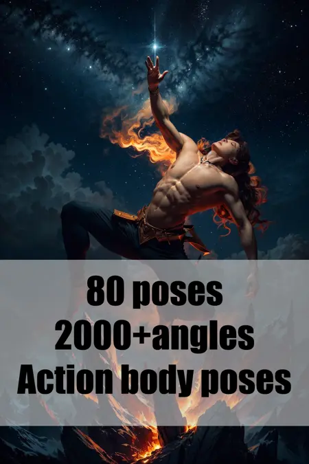 Action body poses