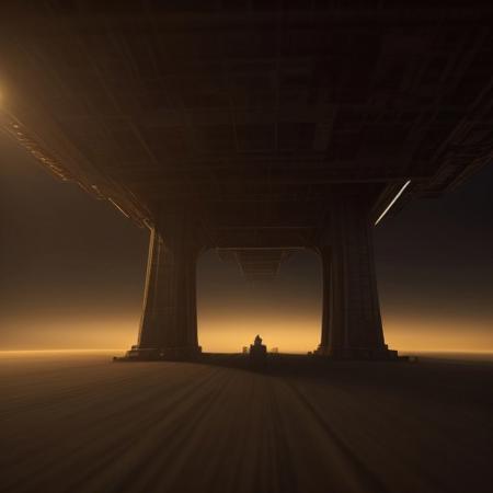 stretch, Sharp image, 4k, 8k, Detailed and Intricate, Cinematic, Dynamic Lighting, 
OverallDetail,  ultra detailed, ultra resolution, vault, no people, fully generated, amazing, beautiful, highest quality, detailed technology, machinery, futuristic, perfect, 4k definition, megalophobia, great lighting, massive structure