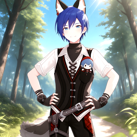 Red Riding Hood for male / Project SEKAI ObsessionIllustrious