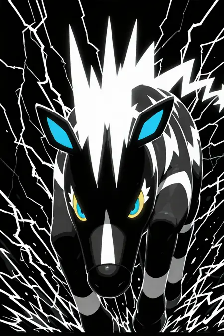 Pokémon - #523 Zebstrika - Illustrious