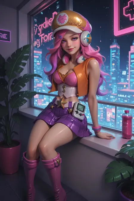 [Commission] Miss Fortune Arcade - LOL - MrJohn