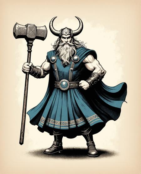 Thor, superhero , Marvel Comics, Asgard ,hammer
vector, illustration, flat shading, grainy texture, grain
Minimalist vector graphic style illustration,beautiful and dreamy,inspired by Tim Burton's cartoon,
man with dance skirt 'tutu', dress
<lora:grainy-v1:0.7>
