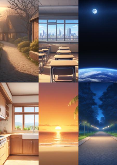Better Anime Backgrounds SDXL 1.0