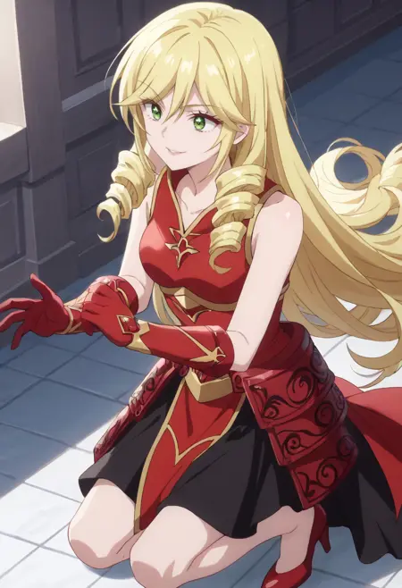 Scarlet - Botsuraku Yotei no Kizoku dakedo Hima Datta kara Mahou wo Kiwametemita - 5 Outfits - Pony/SDXL