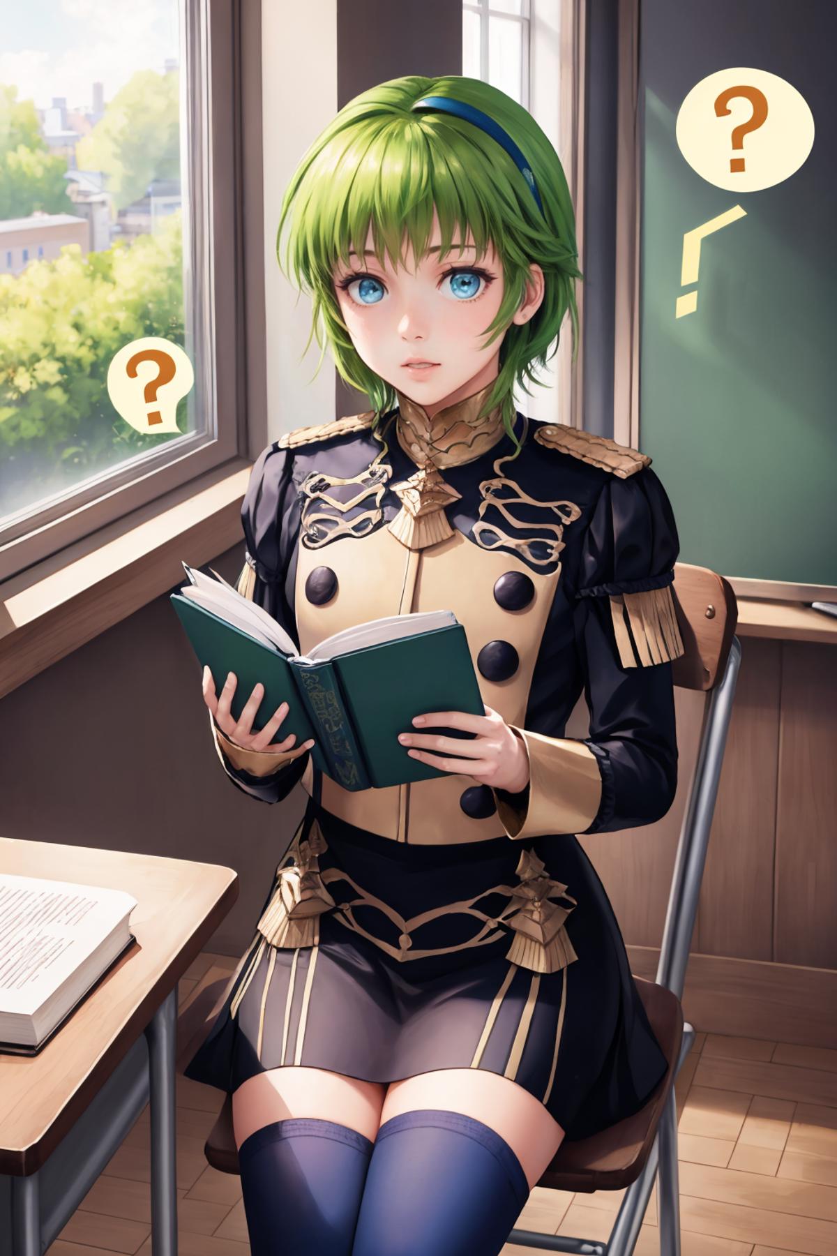 Garreg Mach Monastery Uniform (Fire Emblem: Three Houses) LoRA | 2 Variants image by novowels