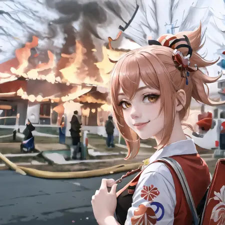 Disaster Girl Meme | Concept LoRA