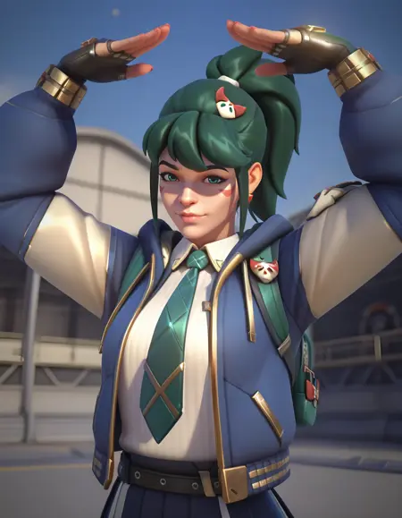 Sophomore Kiriko Skin (Illus & Pony)