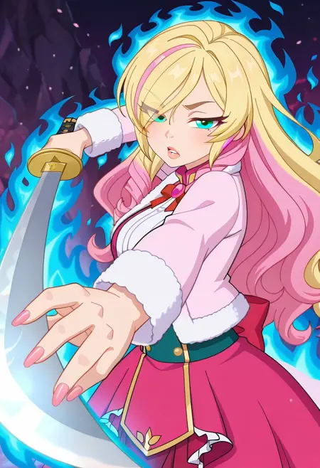 Natalia the katana warrior