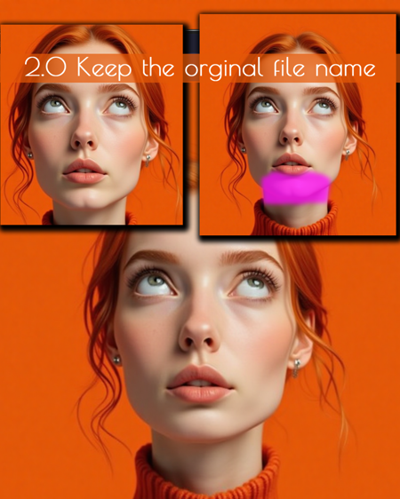 Automatic Chin Fixer workflow v2.0