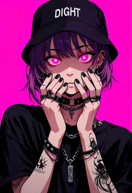 Dissociative Identity Disorder - Vaporwave Visions IllustriousXL Style LORA