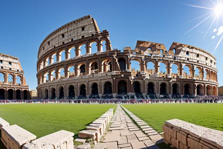 The Roman Colosseum