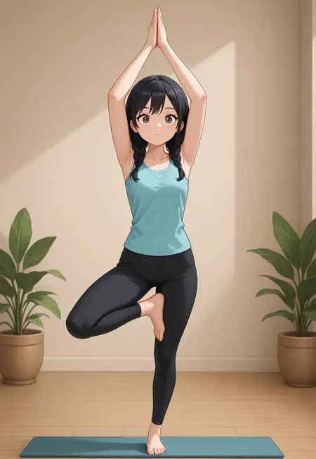 Tree pose