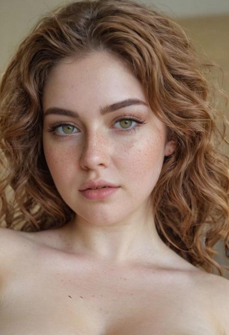 1girl, 25yearsold, 1/4desi 25%, upper body, torso, full body, top down view, selfie, ugly model, thin upperlip, pouting, stinkface, furled brow, flared nostrils, wide mouth, look of disgust Long thick Maxi Skirt, Knit tube top, swept back hair, curvy, plump, bbw, chubby, fat, fatface, wide lips, slightfrown, big nose, thinupperlip, hugetits, drooping breasts, massivebreasts, busty, wide nose, cleavage, seductive expression, identical eyes, identical pupils, slight frown, (soft angle medium arch eyebrows), identical pupils, deepset eyes, convex nose bridge, lowered nose tip, high cheek bones, pointed chin, oval head, flat face, underbite, dimples, monolid eyes, wide jaw, pointy chin, 
 working at a clothing store, perfect eyes, highly detailed beautiful expressive eyes, detailed eyes, 35mm photograph, film, bokeh, professional, 4k, highly detailed dynamic lighting, photorealistic, 8k, raw, rich, intricate details, identical iris, curly lightbrown hair, pale skin, freckles, (Greeneyes 1:1),