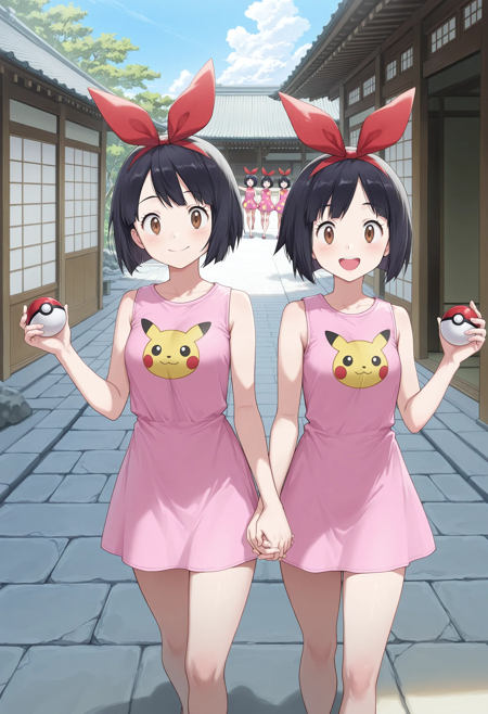 Twins ふたごちゃん / Pokemon GSC & Pokemon Stadium2 ポケットモンスター 金銀 クリスタルバージョン & ポケモンスタジアム 金銀 - Illustrious v1.0