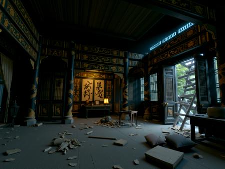 Ancient Abandoned Chinese Interior v1.0