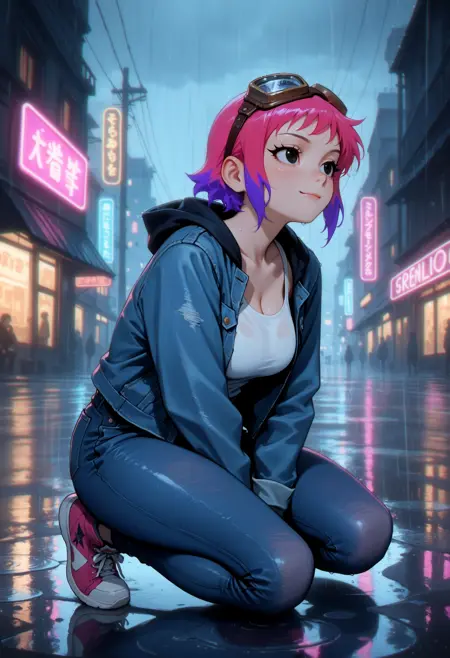 Scott Pilgrim Taking Off - Ramona Flowers