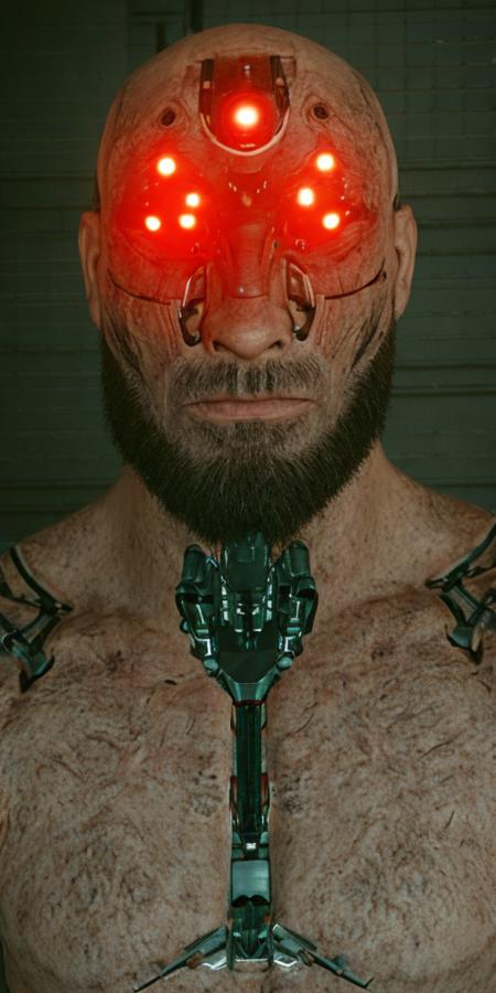 Maelstrom5, glowing eyes, (cyborg:0.75)