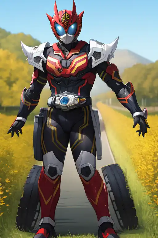 Kamen Rider LoRA (Type DRIVE) image by MassBrainImpact