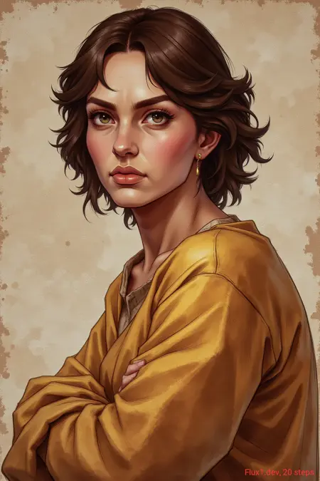 Synthetic comic style