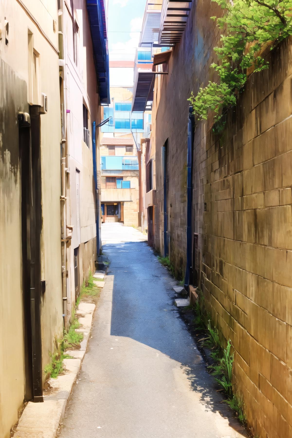 Alleyway image by rulles