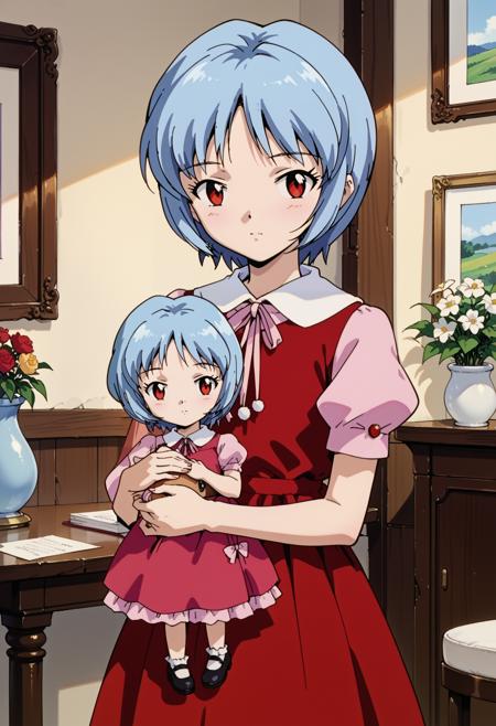 Rei I Ayanami (綾波 レイ), Neon Genesis Evangelion (新世紀エヴァンゲリオン), LoRA, PonyXL v1.0