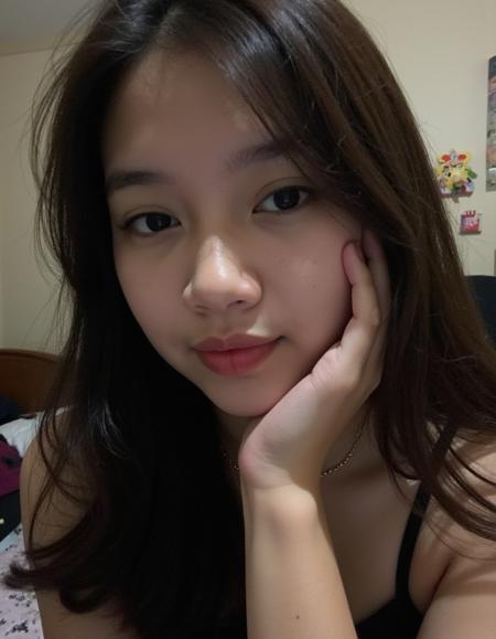 Close Up Selfie Pinterest Style (Flux Dev) pap4pinterest v1.0