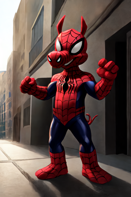 spider-ham \(character\) superhero costume