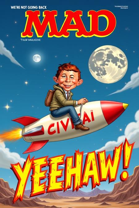 Alfred E. Neuman | FLUX V1