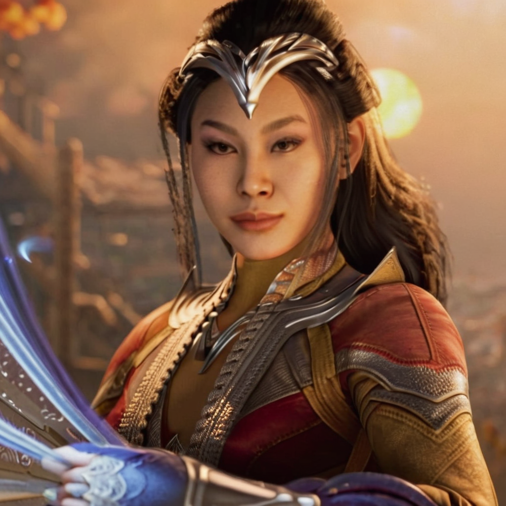 Ultra-realistic extremely detailed real life 8k photo of a gorgeous asian ohwx woman  <lora:lora-kitana:1>