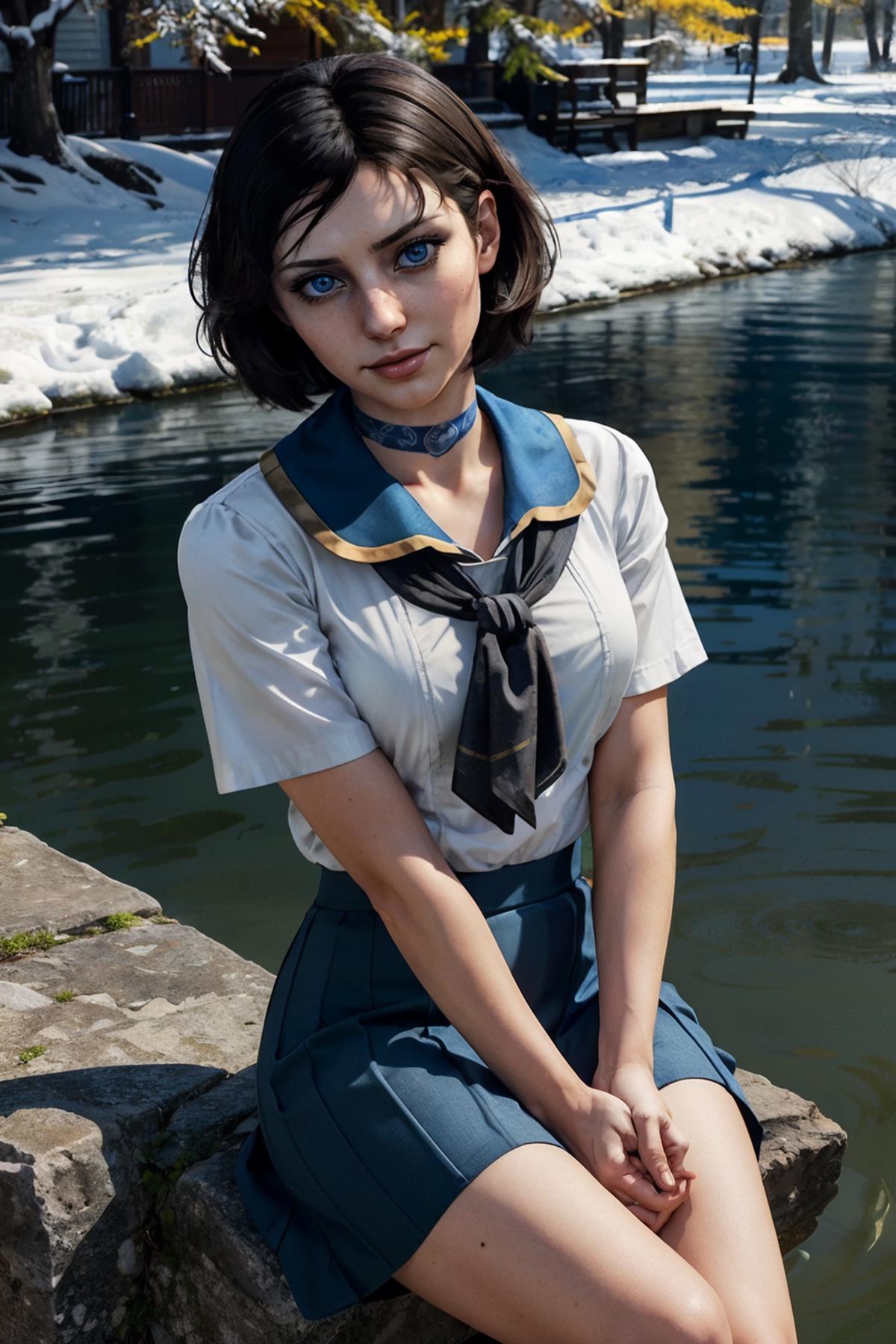 Elizabeth from BioShock Infinite image by wikkitikki