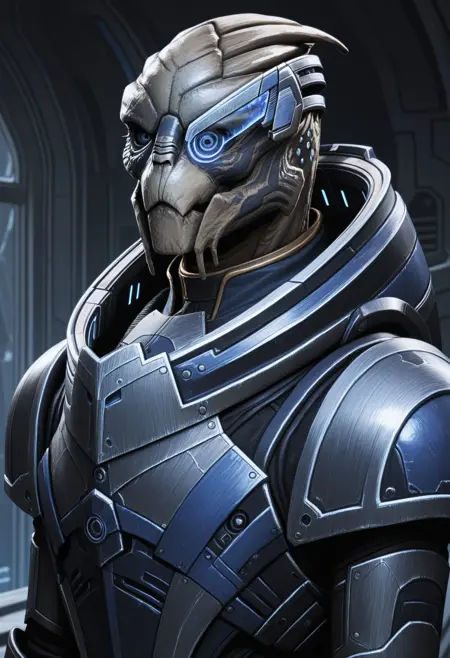 Garrus from Mass Effect [IllustriousXL]