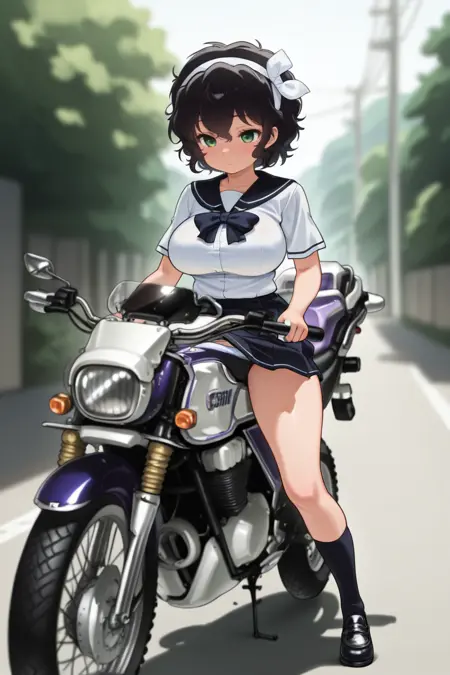 Onsa Amano (Bakuon!!) - Character (Illustrious)