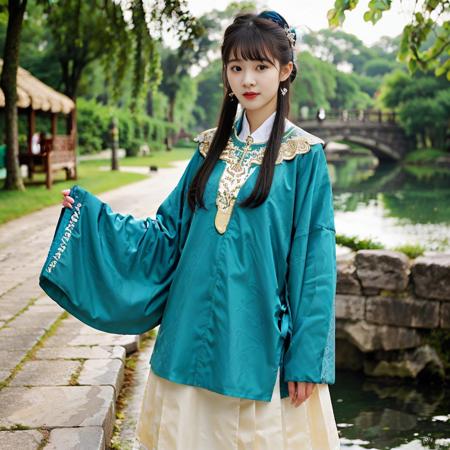 gongqiao, 1girl, hanfu, <lora:mingStyle8:0.6>