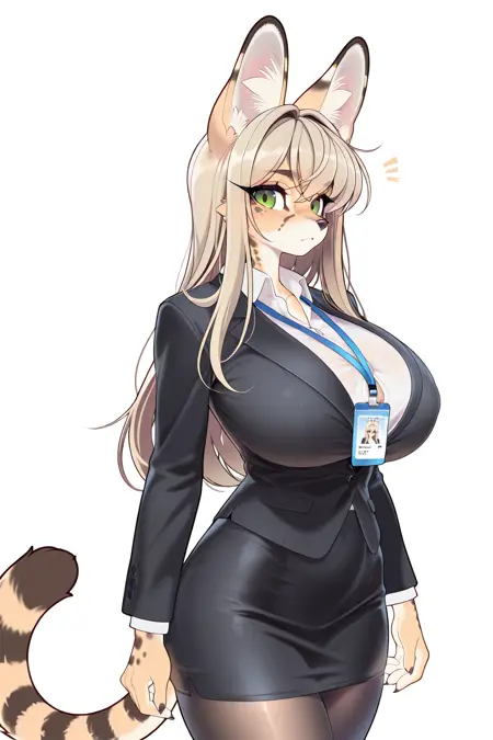 Mila - The Sexretary (Pika_Bana) | Illustrious + Pony