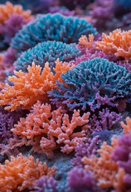 Beach sunset orange coral blue pink and purple, 
Miki Asai Macro photography, 
close-up, 
hyper detailed, 
trending on artstation, 
sharp focus, 
studio photo, 
intricate details, 
highly detailed, 
by greg rutkowski