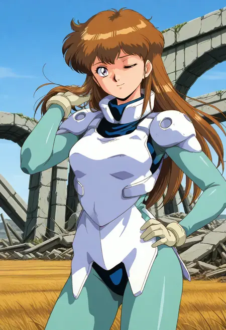 氷室 美久 ( 冥王計画ゼオライマー ) / Himuro Miku ( Hades Project Zeorymer ) [illustrious/NoobAI]