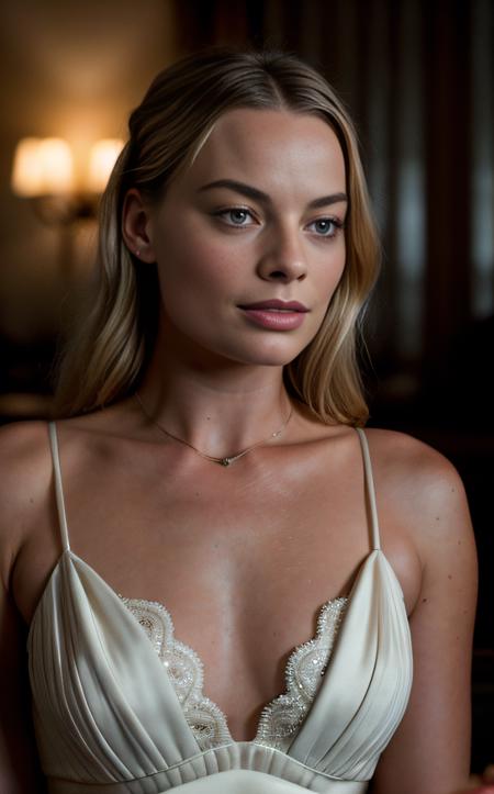 cinematic film still Margot Robbie, detailed masterpiece <lora:epi_noiseoffset2:1> . shallow depth of field, vignette, highly detailed, high budget, bokeh, cinemascope, moody, epic, gorgeous, film grain, grainy