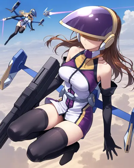 Pale Wing Armor (Earth Defense Force) / ペイルウイング (地球防衛軍) IL / Pony